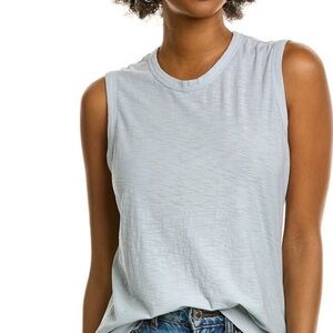 James Perse Sky Blue Muscle Tee, Size 1, NWT